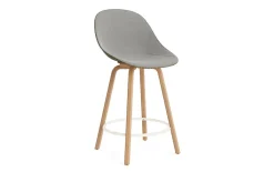 - Mat Bar Chair 65 cm Front Upholstery Seaweed Beech/Cream - Remix 133*Normann Copenhagen Outlet