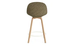 - Mat Bar Chair 65 cm Front Upholstery Seaweed Beech/Cream - Remix 133*Normann Copenhagen Outlet