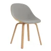 - Mat Chair Front Upholstery Hemp Beech - Remix 133^Normann Copenhagen