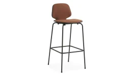 - My Chair Barstool 75 cm Front Uph. Black St*Normann Copenhagen Clearance