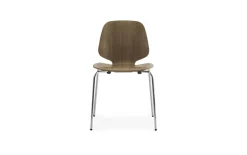 - My Chair Chrome & Walnut^Normann Copenhagen New