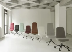 - Off Chair High 5W Gas Lift Alu*Normann Copenhagen New
