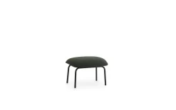 - Pad Footstool Black Steel^Normann Copenhagen New
