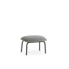 - Pad Footstool Black Steel*Normann Copenhagen New
