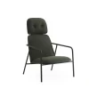 - Pad Lounge Chair High Black Steel^Normann Copenhagen Outlet