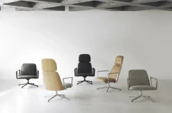 - Pad Lounge Chair High Swivel Alu^Normann Copenhagen Discount