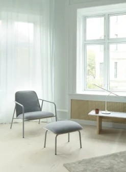 - Pad Lounge Chair Low Grey Steel*Normann Copenhagen Outlet