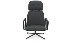 - Pad Lounge Chair High Swivel Black Alu^Normann Copenhagen Hot