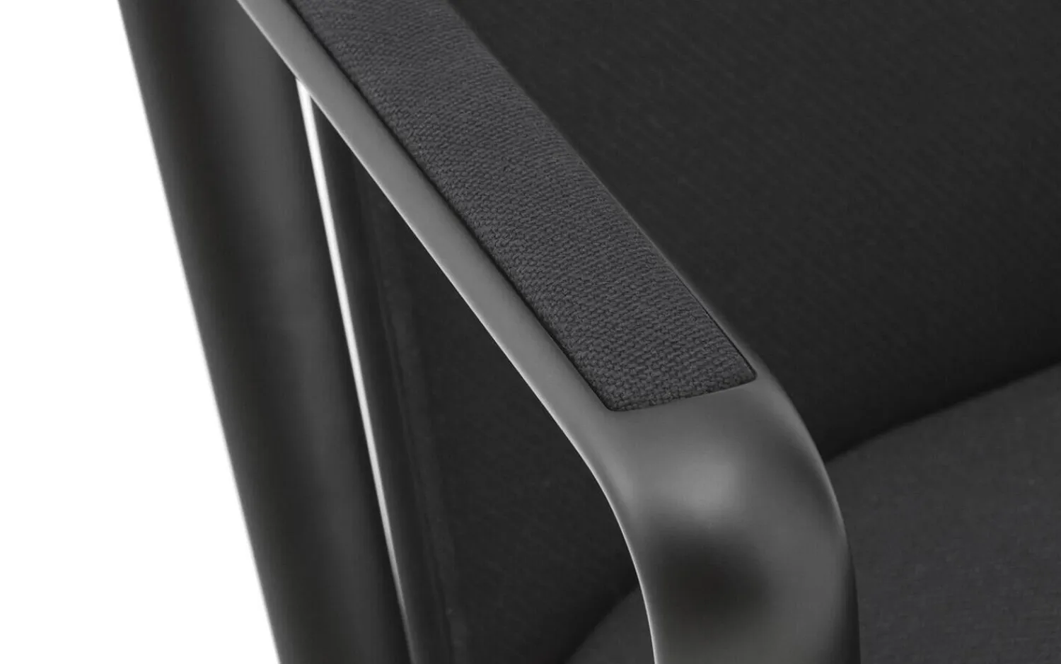 - Pad Lounge Chair Low Swivel Black Alu^Normann Copenhagen Best