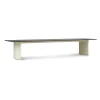 - Panel Table - 100 x 420 cm - Cream - mørkebrun*Normann Copenhagen Hot
