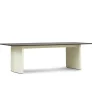 - Panel Table 90 x 250 cm Cream - mørkebrun*Normann Copenhagen Best