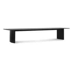 - Panel Table - 100 x 420 cm - Black - mørkebrun^Normann Copenhagen Hot