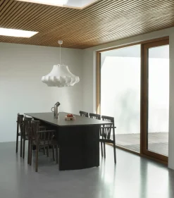 - Panel Table 90 x 250 cm Black - mørkebrun^Normann Copenhagen Hot