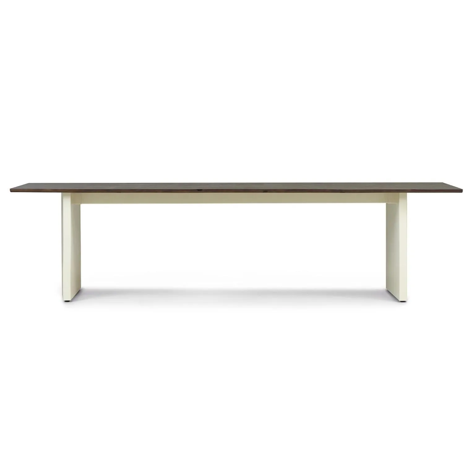 - Panel Table 90 x 300 cm Cream - mørkebrun*Normann Copenhagen Clearance