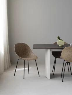 - Panel Table 90 x 300 cm Cream - mørkebrun*Normann Copenhagen Clearance