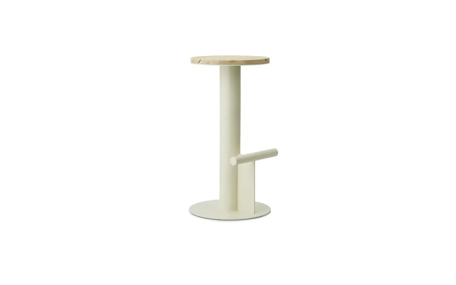 - Pole Barstool 75 cm - Pine/Sand*Normann Copenhagen