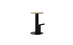 - Pole Barstool 65 cm - Pine/Black^Normann Copenhagen New