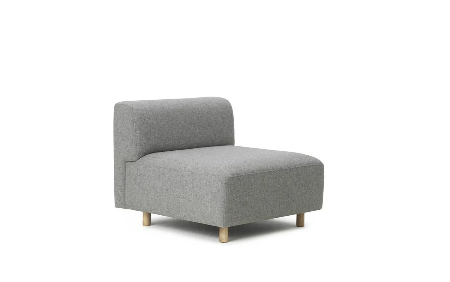 - Redo Modular Sofa 110 Center Oak - Group 5*Normann Copenhagen Best