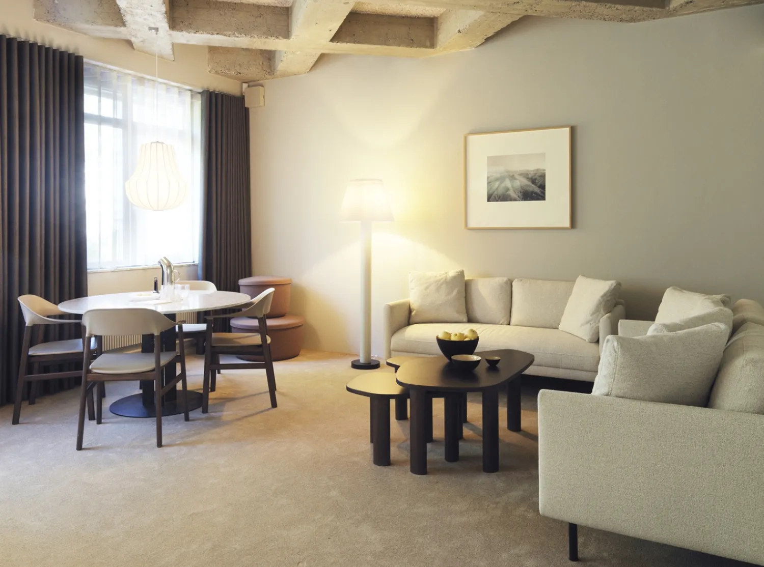 - Sculp Coffee Table Small - Brown Stained Ash^Normann Copenhagen Clearance