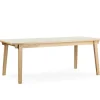- Slice Table 90 x 200 Linoleum^Normann Copenhagen Best