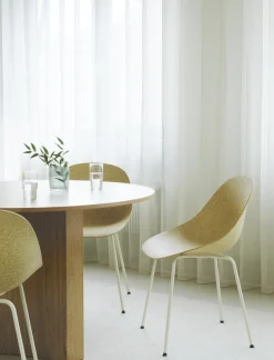 - Spisebordsstol - Mat Chair - Hemp - Creme/Stål^Normann Copenhagen Online