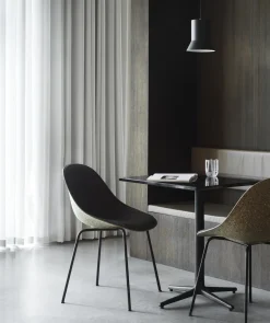 - Spisebordsstol - Mat Chair - Seaweed - Sort/Stål^Normann Copenhagen Best