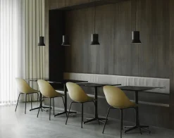 - Spisebordsstol - Mat Chair - Hemp - Sort/Stål*Normann Copenhagen Outlet