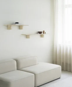 - Sten Hylde - 80 cm - travertin^Normann Copenhagen Outlet