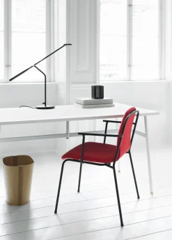 - Studio Armchair Full Upholstery Black Steel^Normann Copenhagen Clearance