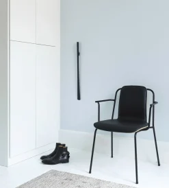 - Studio Armchair Front Upholstery Black Steel*Normann Copenhagen Sale