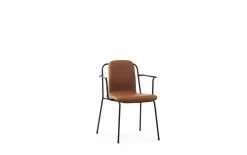 - Studio Armchair Full Upholstery Black Steel*Normann Copenhagen Best