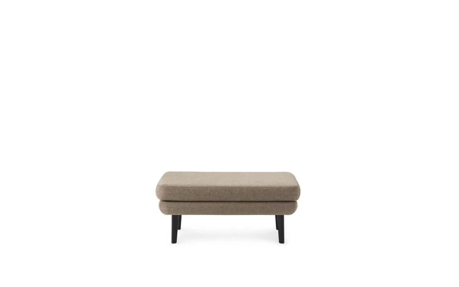 - Sum Modular Sofa 710 Pouf Large Black Alu*Normann Copenhagen Online