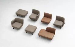 - Sum Modular Sofa 330 Open Left Side Black Alu*Normann Copenhagen Sale