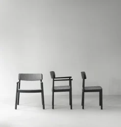- Timb Chair Upholstery Black / Hallingdal 166^Normann Copenhagen New