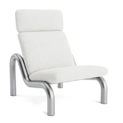 - Tube Lounge Chair - lys grå - Hallingdal 110*Normann Copenhagen Discount