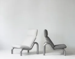 - Tube Lounge Chair - grå - Remix 133^Normann Copenhagen Clearance