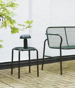 - Vig Stool - Dark Green*Normann Copenhagen Outlet