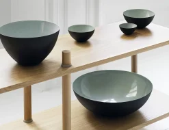 Krenit Skål - Ø 25 cm - grå*Normann Copenhagen Outlet