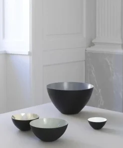 Krenit Skål - Ø 25 cm - grå*Normann Copenhagen Outlet