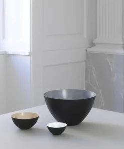 Krenit Skål - Ø 25 cm - grå*Normann Copenhagen Outlet