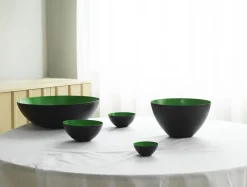 Krenit Skål - Ø 25 cm - Grøn^Normann Copenhagen Best
