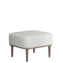 - Fodskammel - Serena - Silver Grey/Lys Grå og Mørk Eg^NovoForm Discount