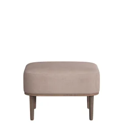 - Fodskammel - Serena - Dusty Rose og Mørk Eg*NovoForm Hot