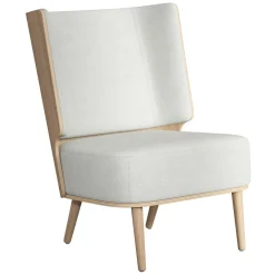 - Lounge Chair - Serena - Silver Grey/Sølv Grå og Natur Eg*NovoForm Online