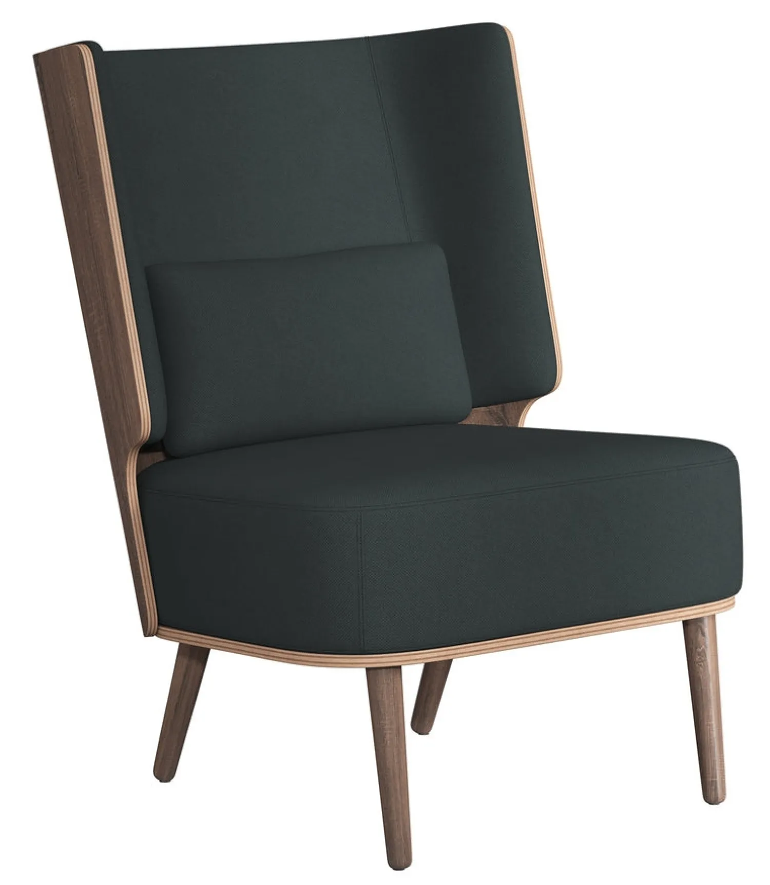 - Lounge Chair - Serena - Phantom Grey og Mørk Eg*NovoForm Discount