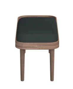 - Serena Bænk - Phantom Grey/Mørk grå - Mørk eg^NovoForm Outlet