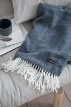 NovoForm - Skagen, plaid - Mørkeblå^