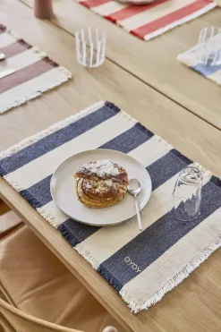 - Dækkeservietter - 2 stk. - Sort/Hvid^OYOY Clearance