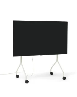 - TV-Stander - Moon Rollin - Pearl / Hvid^Pedestal Hot