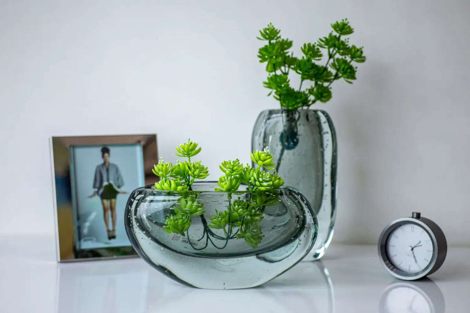 - Amara Vase tall - 14 x 7,5 x 20 cm - 4 kg - mundblæst^Philippi Discount